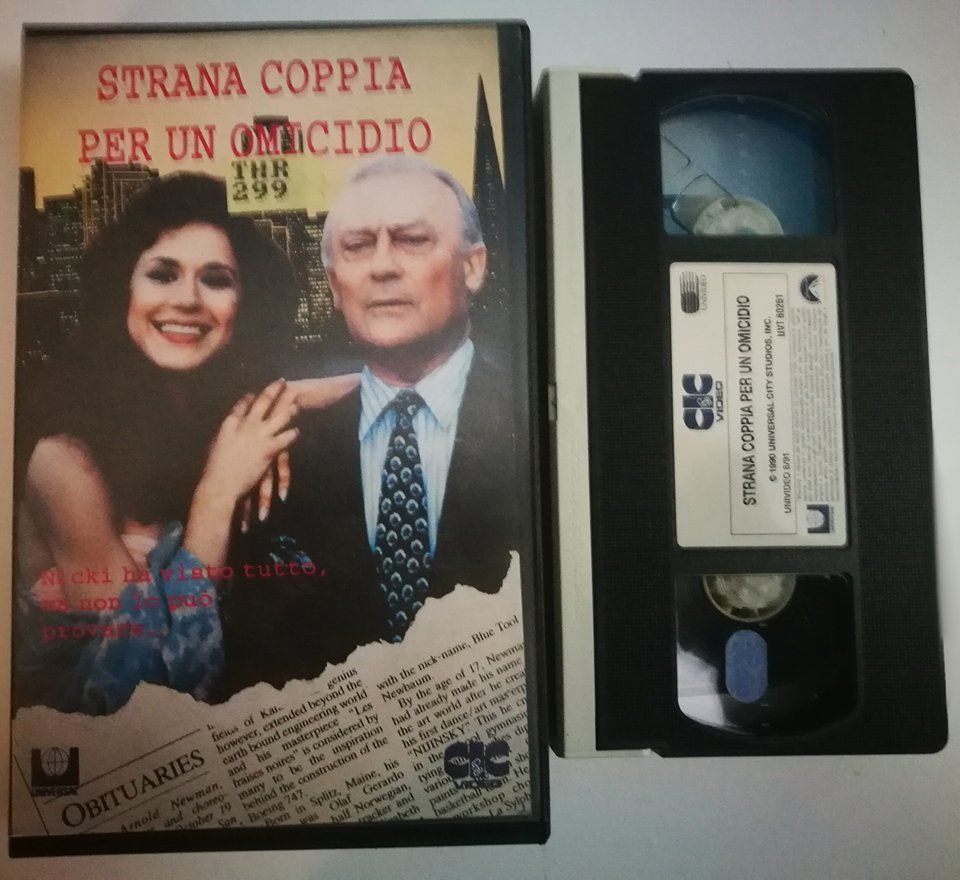 TeknoFilm - VHS – STRANA COPPIA PER UN OMICIDIO di Bradford May (1990) - CIC (INEDITO IN DVD) TeknoFilm - VHS – STRANA COPPIA PER UN OMICIDIO di Bradford May (1990) - CIC (INEDITO IN DVD)