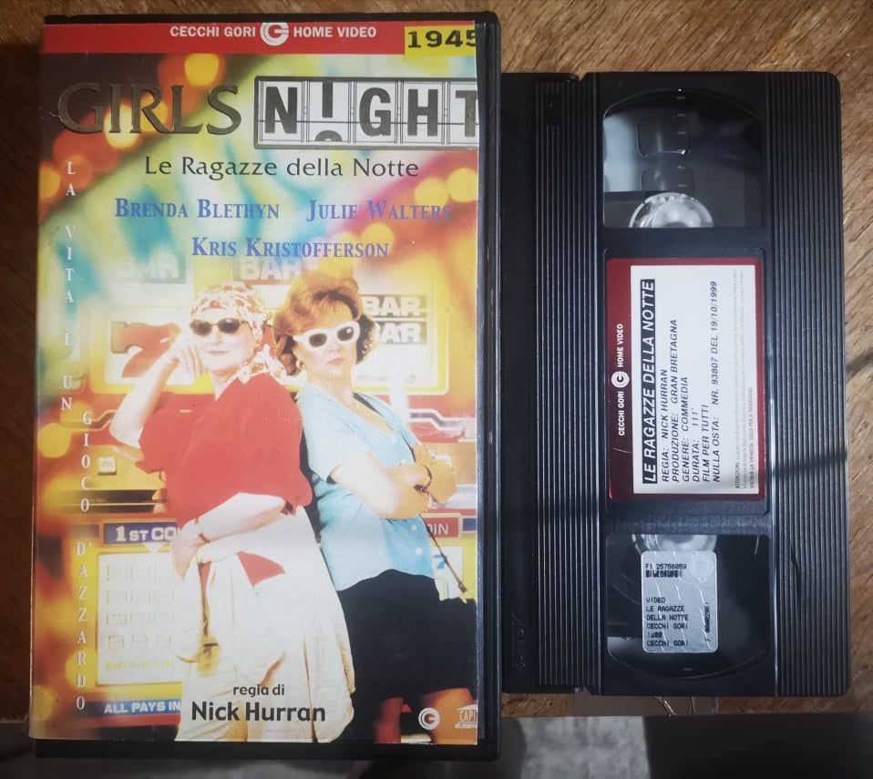 TeknoFilm - VHS – GIRLS NIGHT - LE RAGAZZE DELLA NOTTE di Nick Hurran (1998) - CECCHI GORI HOME VIDEO TeknoFilm - VHS – GIRLS NIGHT - LE RAGAZZE DELLA NOTTE di Nick Hurran (1998) - CECCHI GORI HOME VIDEO