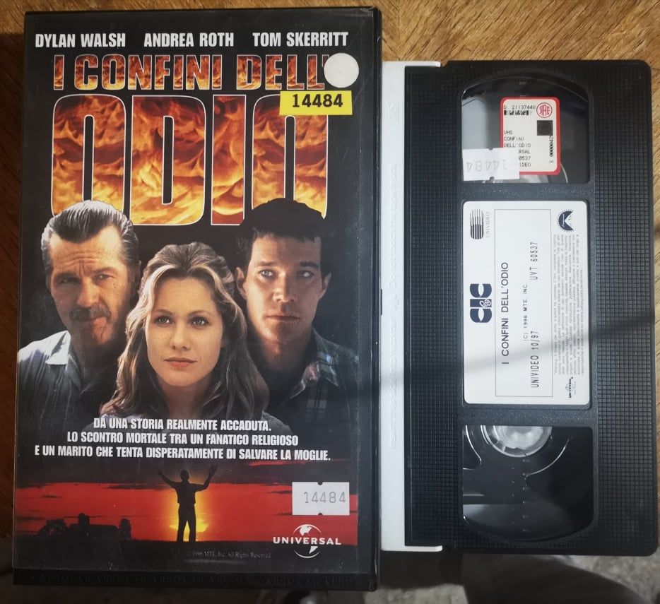 TeknoFilm - VHS – I CONFINI DELL'ODIO di Tom Skerritt (1996) - CIC (INEDITO IN DVD) TeknoFilm - VHS – I CONFINI DELL'ODIO di Tom Skerritt (1996) - CIC (INEDITO IN DVD)