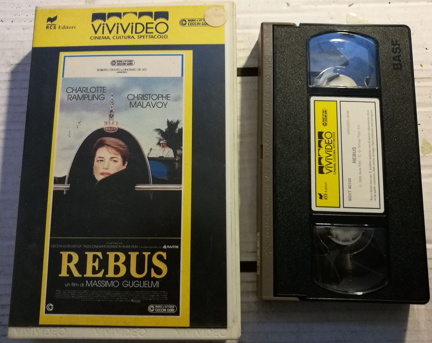 TeknoFilm – VHS – REBUS di Massimo Guglielmi (1988) - VIVIVIDEO (INEDITO IN DVD) TeknoFilm – VHS – REBUS di Massimo Guglielmi (1988) - VIVIVIDEO (INEDITO IN DVD)