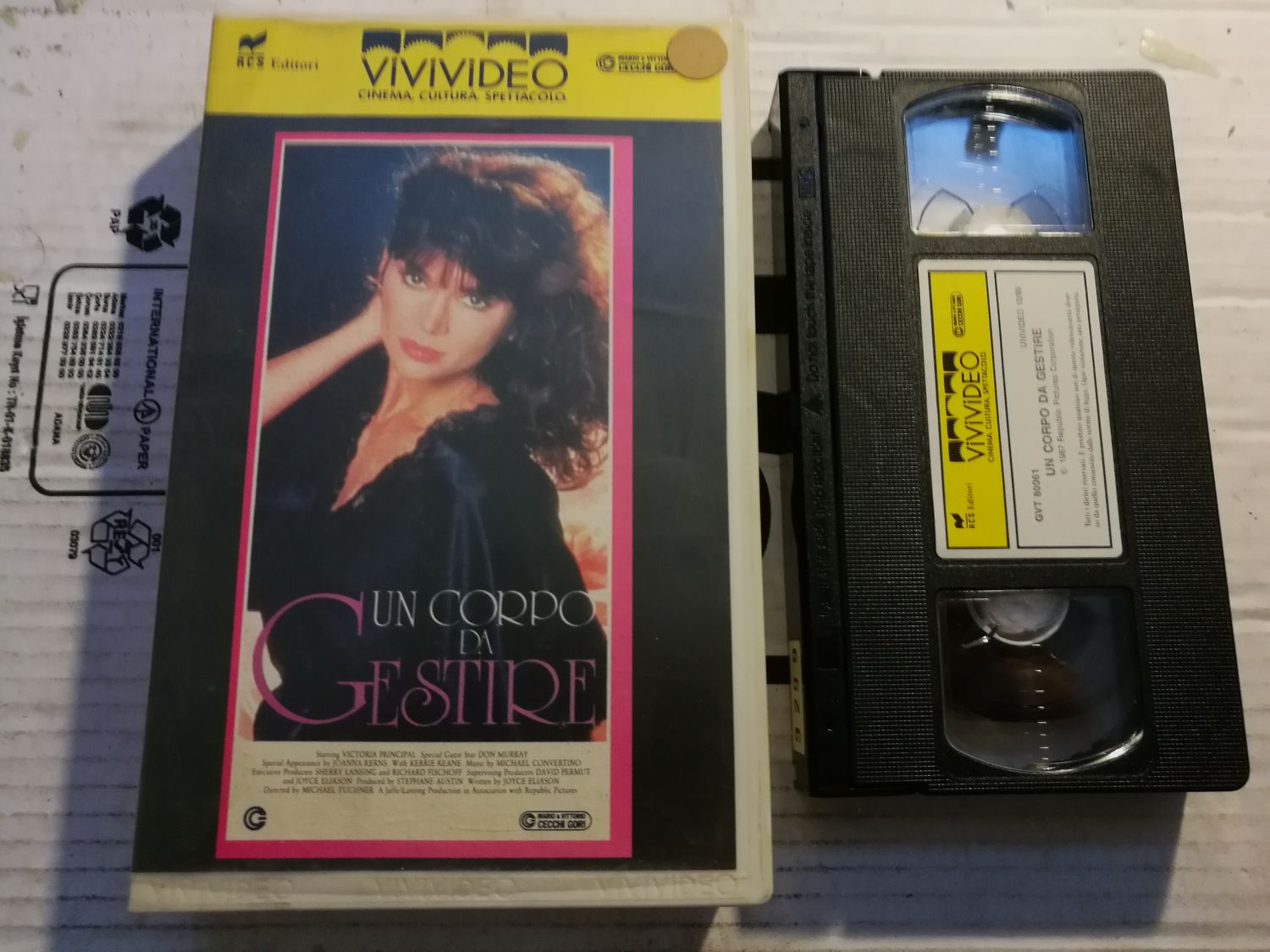 TeknoFilm – VHS – UN CORPO DA GESTIRE di Michael Tuchner (1987) - VIVIVIDEO (INEDITO IN DVD) TeknoFilm – VHS – UN CORPO DA GESTIRE di Michael Tuchner (1987) - VIVIVIDEO (INEDITO IN DVD)