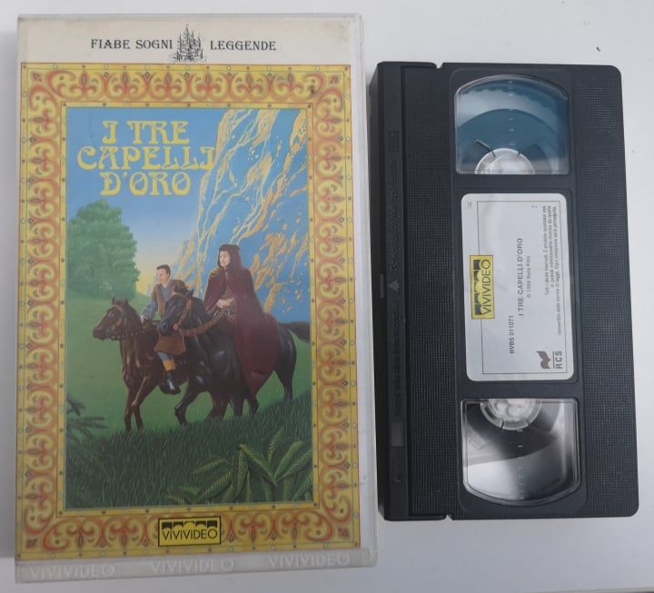 TeknoFilm – VHS – I TRE CAPELLI D'ORO di Martin Tapak (1982) - VIVIVIDEO (INEDITO IN DVD) TeknoFilm – VHS – I TRE CAPELLI D'ORO di Martin Tapak (1982) - VIVIVIDEO (INEDITO IN DVD)