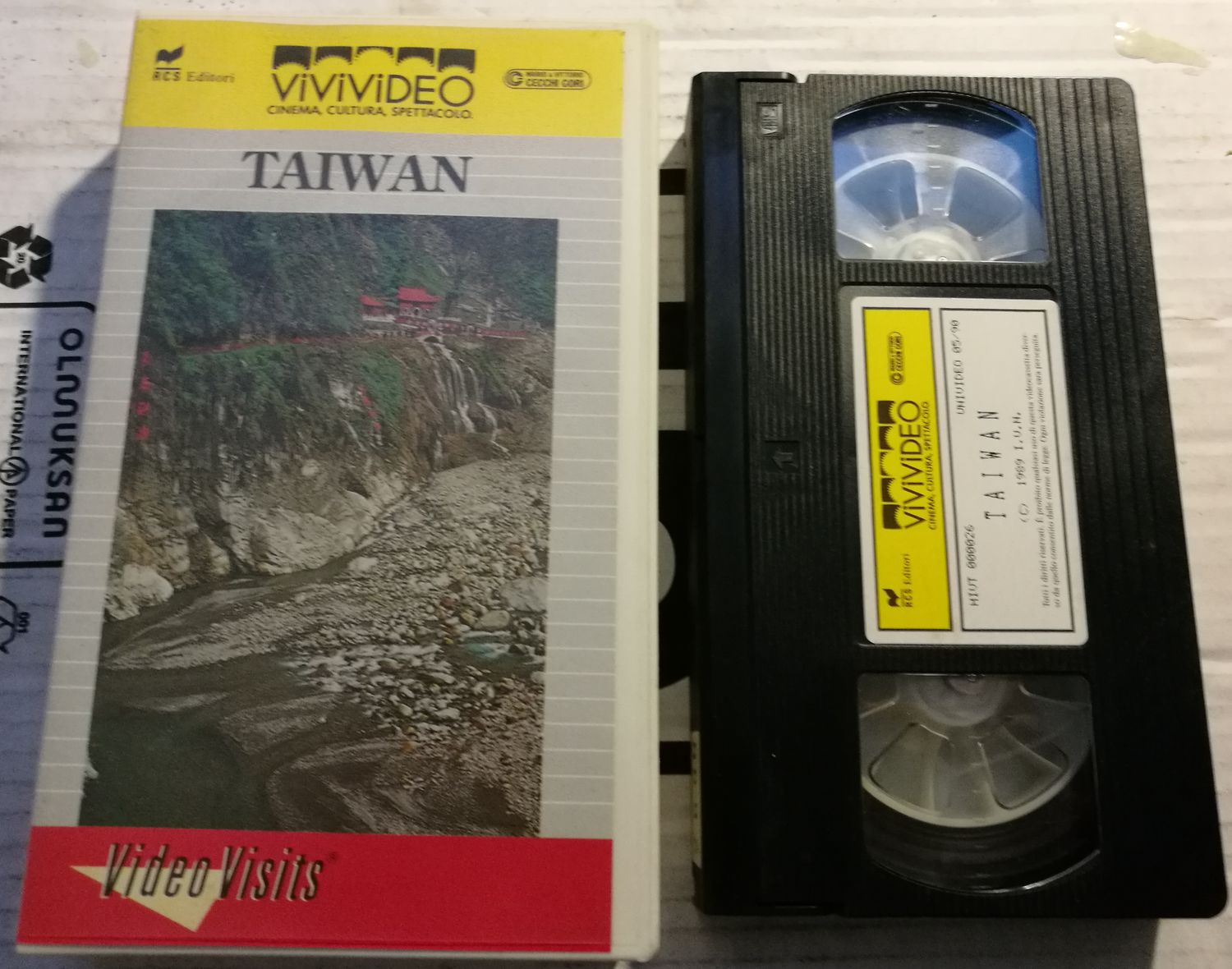 TeknoFilm – VHS – DOCUMENTARIO - TAIWAN (1990) - VIVIVIDEO (INEDITO IN DVD) TeknoFilm – VHS – DOCUMENTARIO - TAIWAN (1990) - VIVIVIDEO (INEDITO IN DVD)