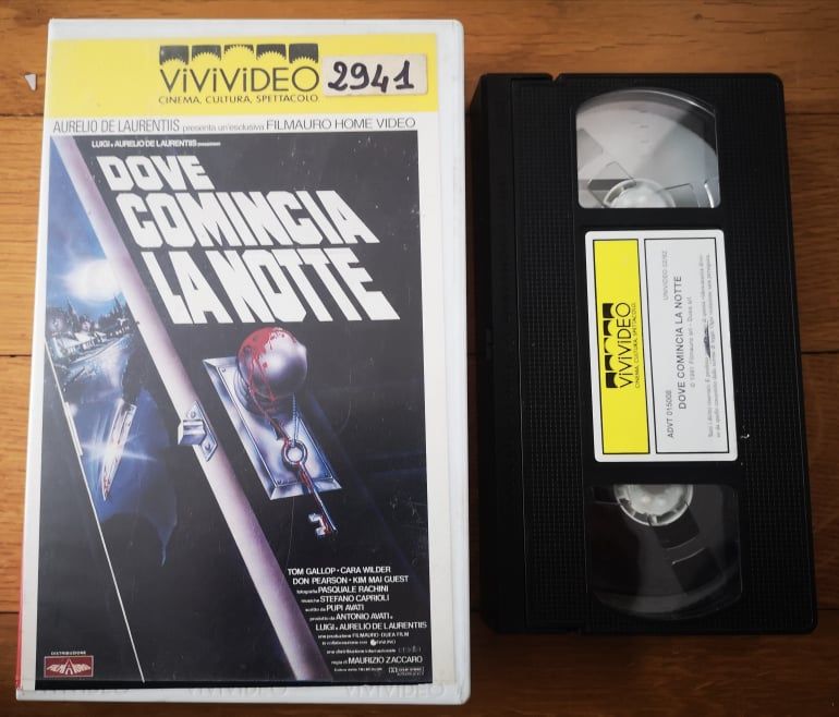 TeknoFilm – VHS – DOVE COMINCIA LA NOTTE di Maurizio Zaccaro (1991) - VIVIVIDEO (INEDITO IN DVD) TeknoFilm – VHS – DOVE COMINCIA LA NOTTE di Maurizio Zaccaro (1991) - VIVIVIDEO (INEDITO IN DVD)