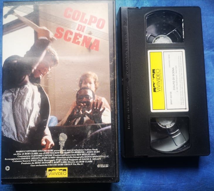 TeknoFilm – VHS – COLPO DI SCENA di Bob Clark (1987) - VIVIVIDEO (INEDITO IN DVD) TeknoFilm – VHS – COLPO DI SCENA di Bob Clark (1987) - VIVIVIDEO (INEDITO IN DVD)