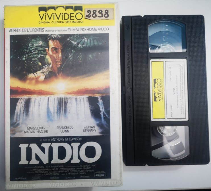 TeknoFilm – VHS – INDIO di Antonio Margheriti (1989) - VIVIVIDEO (INEDITO IN DVD) TeknoFilm – VHS – INDIO di Antonio Margheriti (1989) - VIVIVIDEO (INEDITO IN DVD)