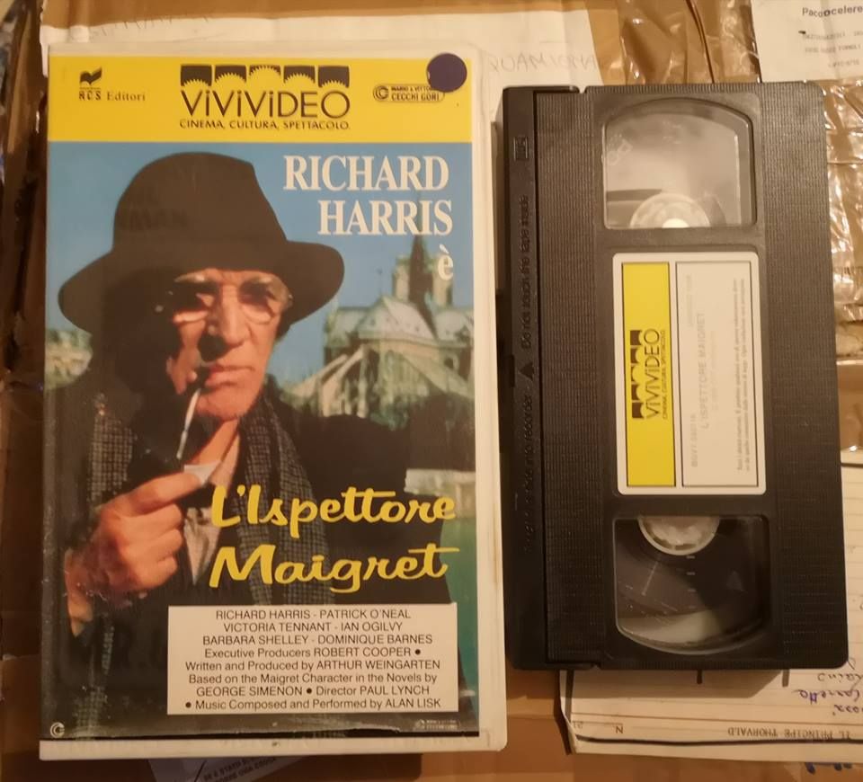 TeknoFilm – VHS – L'ISPETTORE MAIGRET di Paul Lynch (1988) - VIVIVIDEO (INEDITO IN DVD) TeknoFilm – VHS – L'ISPETTORE MAIGRET di Paul Lynch (1988) - VIVIVIDEO (INEDITO IN DVD)