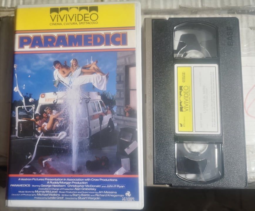 TeknoFilm – VHS – PARAMEDICI di Stuart Margolin (1987) - VIVIVIDEO (INEDITO IN DVD)