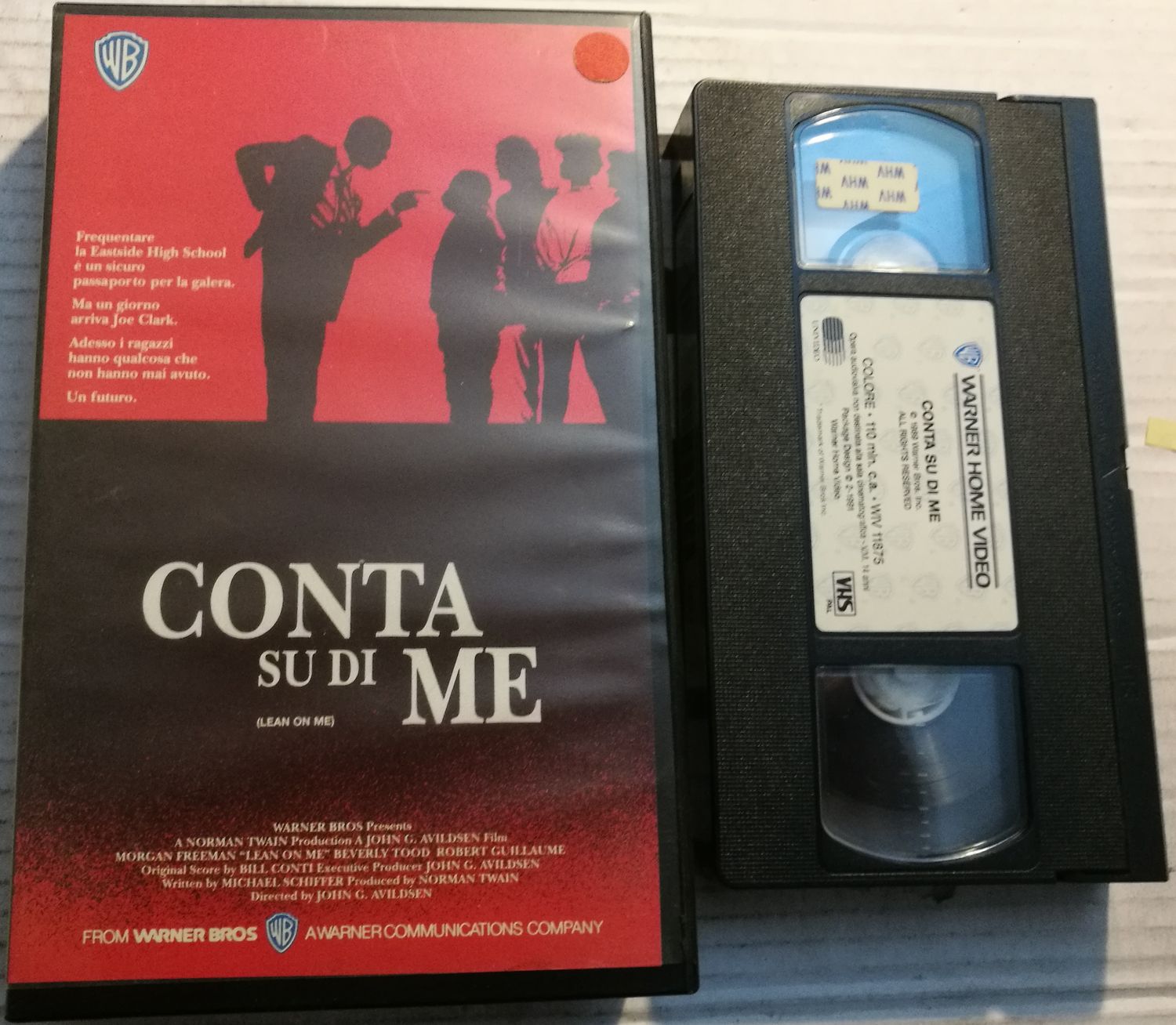 TeknoFilm – VHS – CONTA SU DI ME di John G. Avildsen (1989) - WARNER BROS (INEDITO IN DVD) TeknoFilm – VHS – CONTA SU DI ME di John G. Avildsen (1989) - WARNER BROS (INEDITO IN DVD)