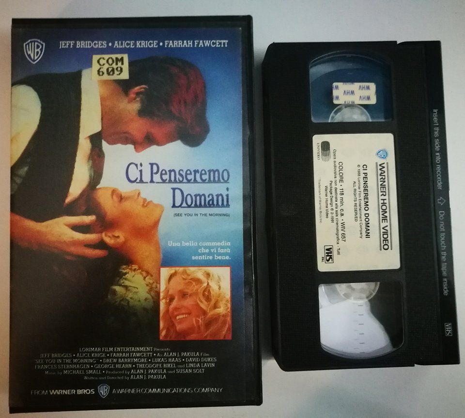 TeknoFilm – VHS – CI PENSEREMO DOMANI di Alan J. Pakula (1989) - WARNER BROS (INEDITO IN DVD) TeknoFilm – VHS – CI PENSEREMO DOMANI di Alan J. Pakula (1989) - WARNER BROS (INEDITO IN DVD)