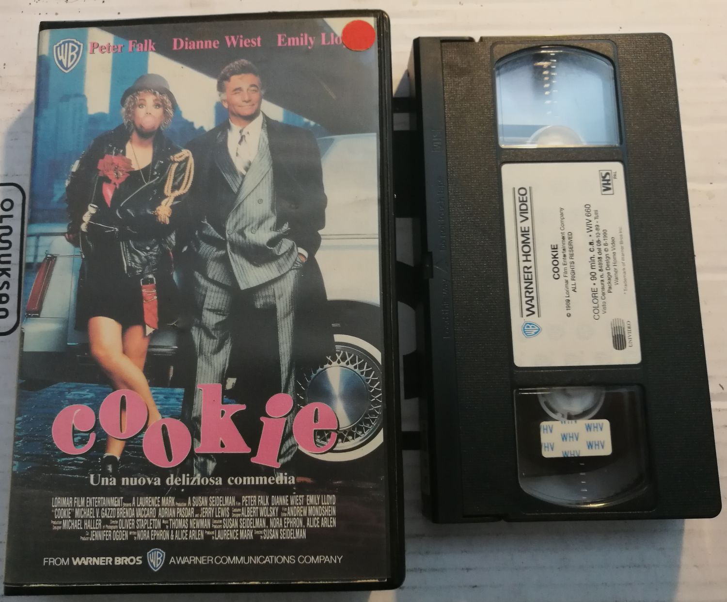 TeknoFilm – VHS – COOKIE di John G. Avildsen (1989) - WARNER BROS (INEDITO IN DVD) TeknoFilm – VHS – COOKIE di John G. Avildsen (1989) - WARNER BROS (INEDITO IN DVD)