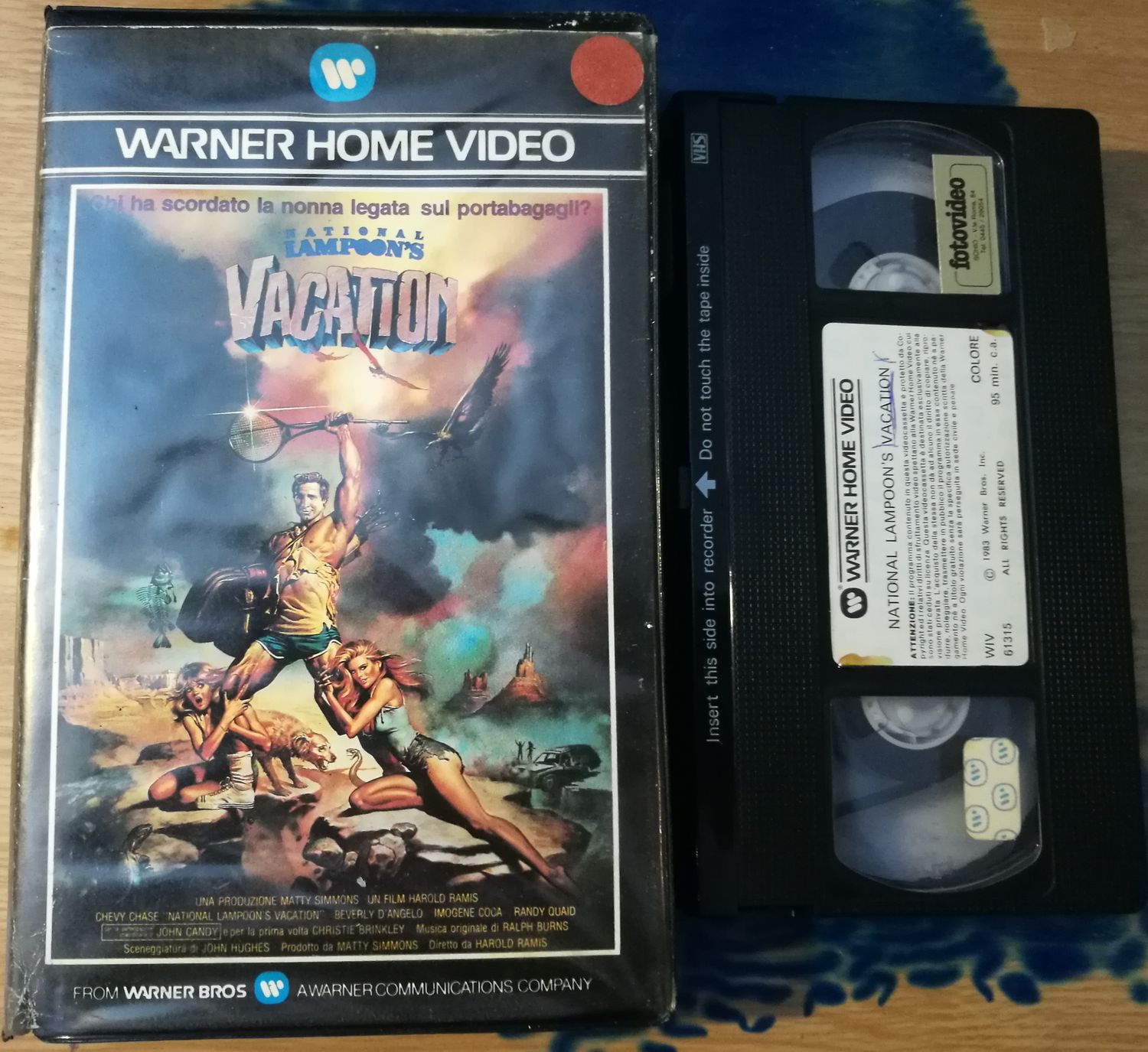 TeknoFilm – VHS – NATIONAL LAMPOON'S VACATION di Harold Ramis (1983) - WARNER BROS (INEDITO IN DVD)