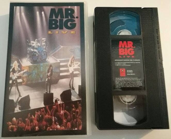 TeknoFilm – VHS – MR. BIG - LIVE (1992) - WARNER BROS (INEDITO IN DVD)
