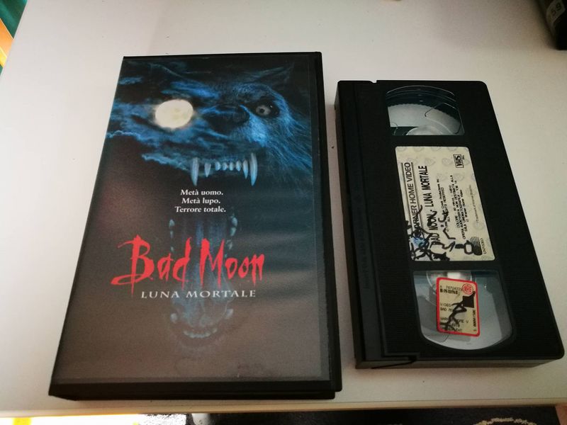 TeknoFilm – VHS – BAD MOON - LUNA MORTALE di Eric Red (1996) - WARNER BROS (INEDITO IN DVD)