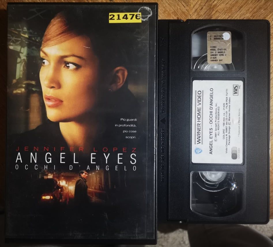 TeknoFilm – VHS – ANGEL EYES - OCCHI D'ANGELO di Luis Mandoki (2001) - WARNER BROS (INEDITO IN DVD) TeknoFilm – VHS – ANGEL EYES - OCCHI D'ANGELO di Luis Mandoki (2001) - WARNER BROS (INEDITO IN DVD)
