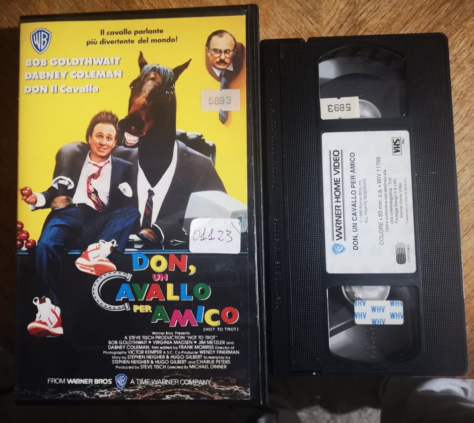 TeknoFilm – VHS – DON, UN CAVALLO PER AMICO di Michael Dinner (1988) - WARNER BROS (INEDITO IN DVD) TeknoFilm – VHS – DON, UN CAVALLO PER AMICO di Michael Dinner (1988) - WARNER BROS (INEDITO IN DVD)