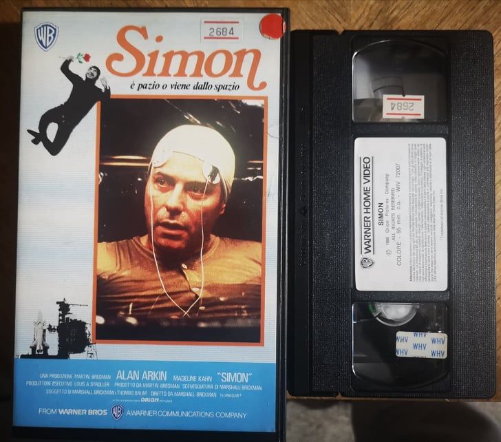 TeknoFilm – VHS – SIMON di Marshall Brickman (1980) - WARNER BROS (INEDITO IN DVD) TeknoFilm – VHS – SIMON di Marshall Brickman (1980) - WARNER BROS (INEDITO IN DVD)