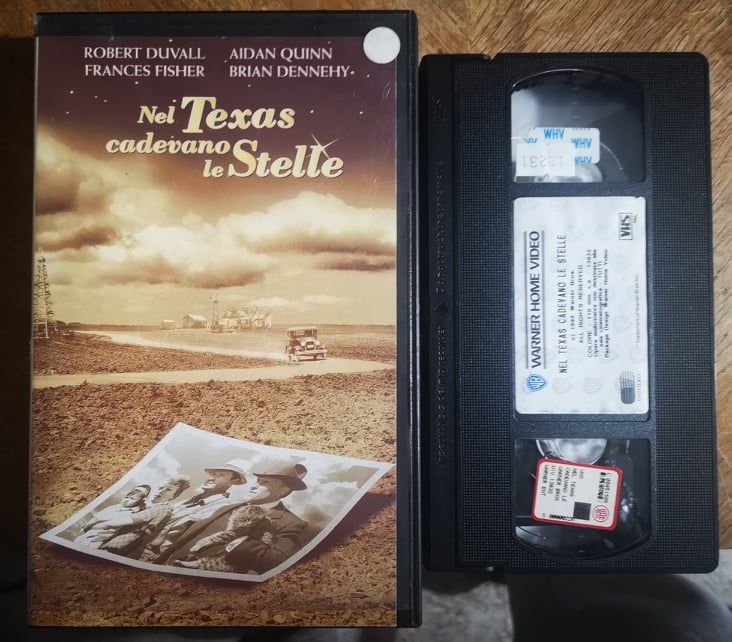 TeknoFilm – VHS – NEL TEXAS CADEVANO LE STELLE di James Keach (1995) - WARNER BROS (INEDITO IN DVD)