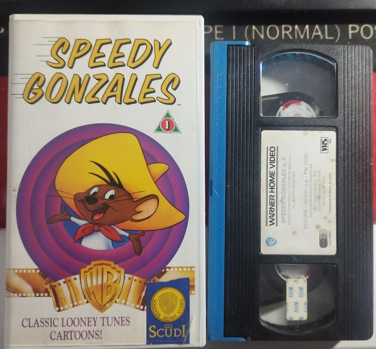TeknoFilm – VHS – CLASSIC LOONEY TUNES CARTOONS - SPEEDY GONZALES 1 (1988) - WARNER BROS (INEDITO IN DVD) TeknoFilm – VHS – CLASSIC LOONEY TUNES CARTOONS - SPEEDY GONZALES 1 (1988) - WARNER BROS (INEDITO IN DVD)