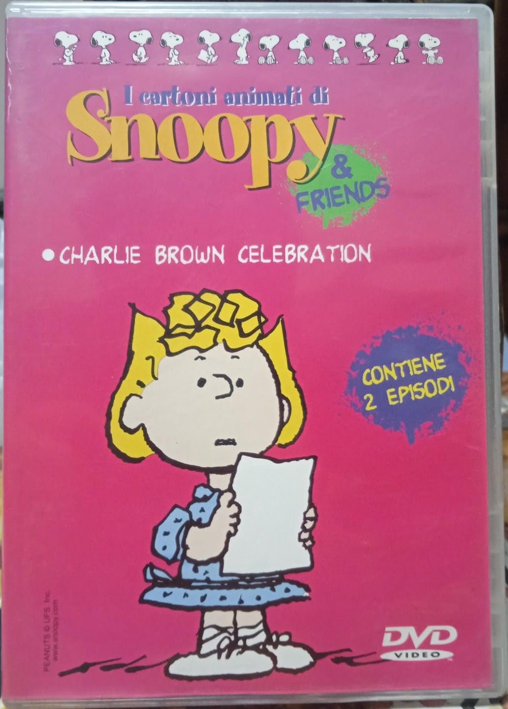 TeknoFilm - DVD – I CARTONI ANIMATI DI SNOOPY & FRIENDS (Charlie Brown celebration) di A.A.V.V. (1992) - HOBBY & WORK