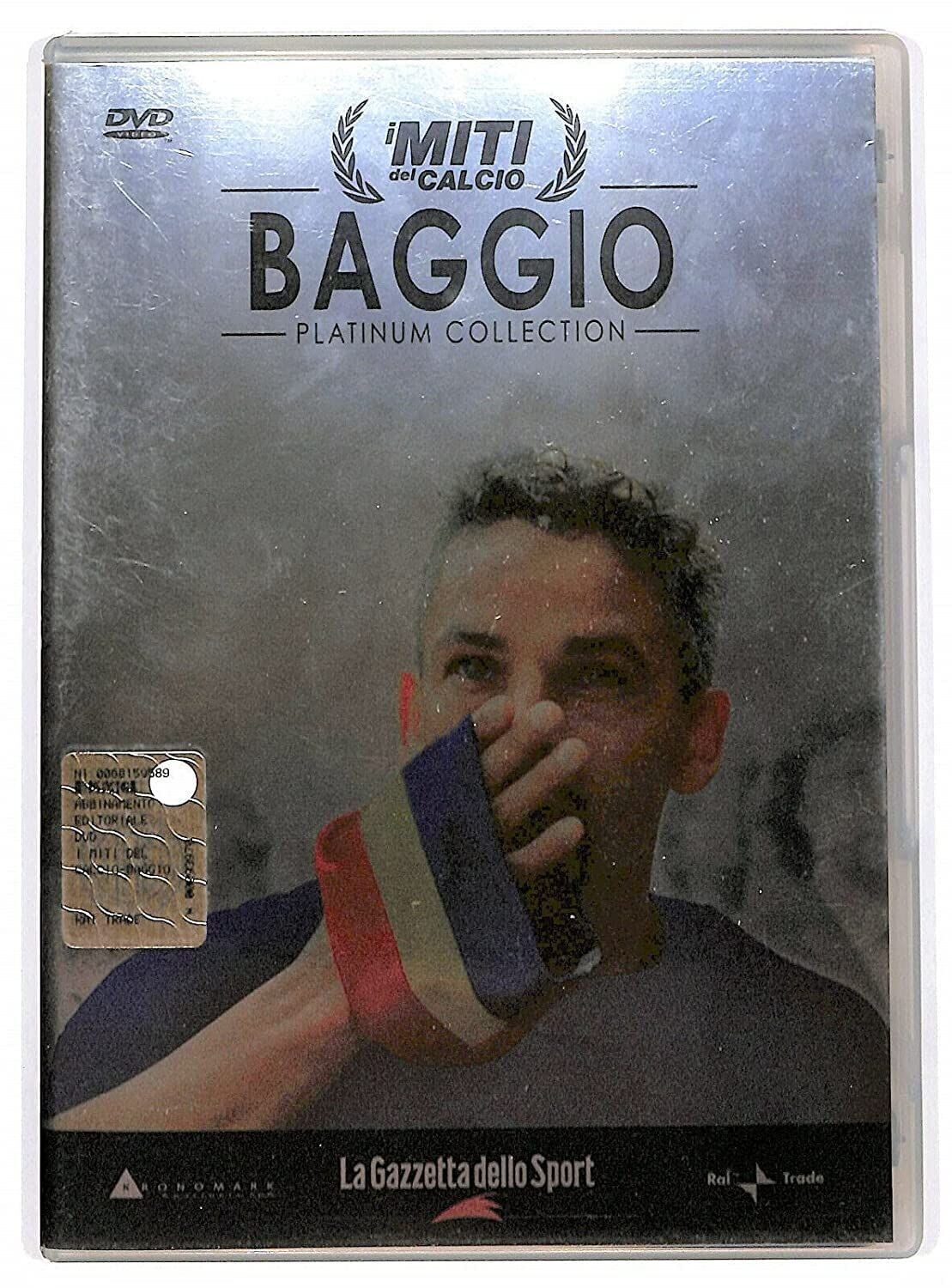 TeknoFilm - DVD – I MITI DEL CALCIO N° 02 - BAGGIO (Platinum collection) (2005) - GAZZETTA DELLO SPORT TeknoFilm - DVD – I MITI DEL CALCIO N° 02 - BAGGIO (Platinum collection) (2005) - GAZZETTA DELLO SPORT