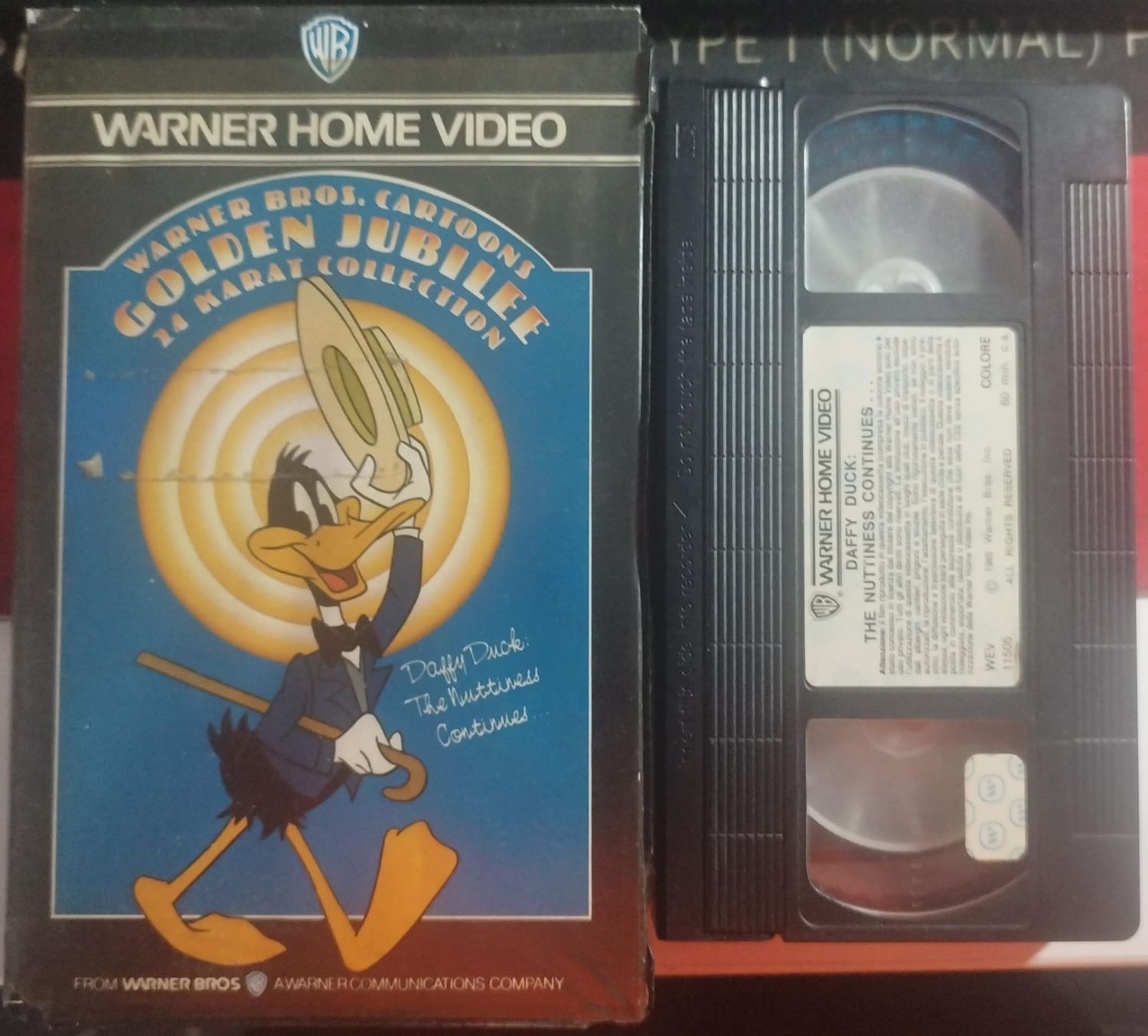 TeknoFilm – VHS – DAFFY DUCK - THE NUTTINESS CONTINUES (1985) - WARNER BROS (INEDITO IN DVD) TeknoFilm – VHS – DAFFY DUCK - THE NUTTINESS CONTINUES (1985) - WARNER BROS (INEDITO IN DVD)