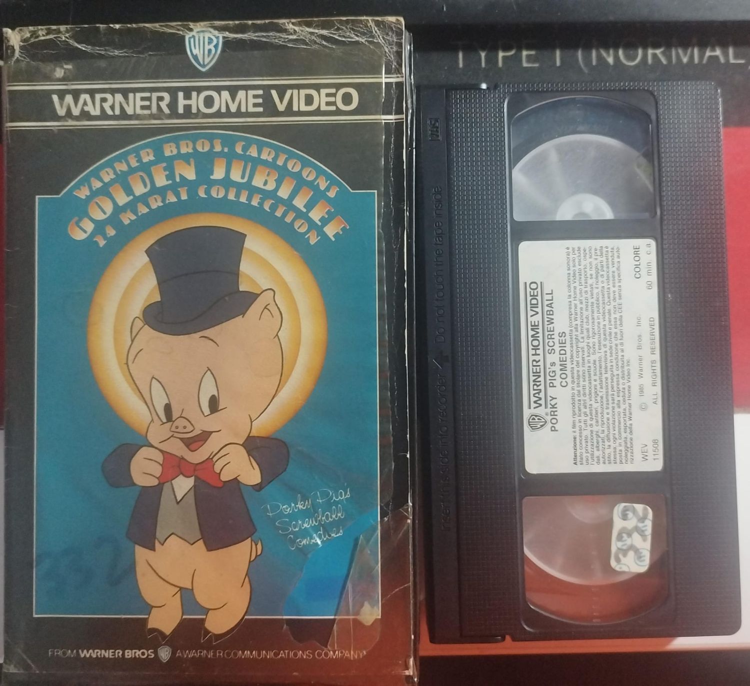 TeknoFilm – VHS (Lingua Inglese) – PORKY PIGS SCREWBALL COMEDIES (1985) - WARNER BROS (INEDITO IN DVD) TeknoFilm – VHS (Lingua Inglese) – PORKY PIGS SCREWBALL COMEDIES (1985) - WARNER BROS (INEDITO IN DVD)