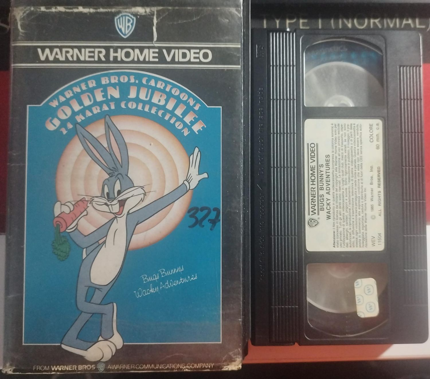 TeknoFilm – VHS (Lingua Inglese) – BUGS BUNNY WACKY ADVENTURES (1985) - WARNER BROS (INEDITO IN DVD) TeknoFilm – VHS (Lingua Inglese) – BUGS BUNNY WACKY ADVENTURES (1985) - WARNER BROS (INEDITO IN DVD)
