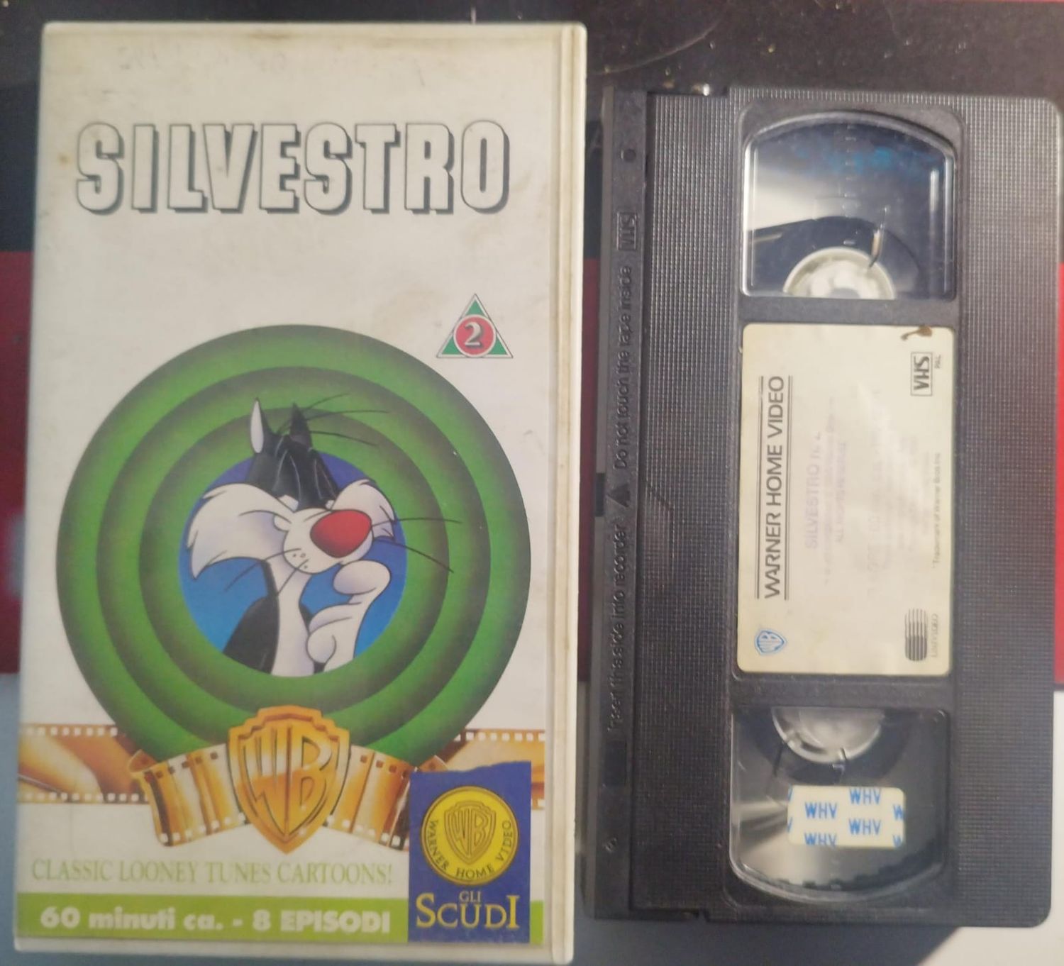 TeknoFilm – VHS – SILVESTRO Volume 2 (8 Episodi) - (1988) - WARNER BROS (INEDITO IN DVD) TeknoFilm – VHS – SILVESTRO Volume 2 (8 Episodi) - (1988) - WARNER BROS (INEDITO IN DVD)