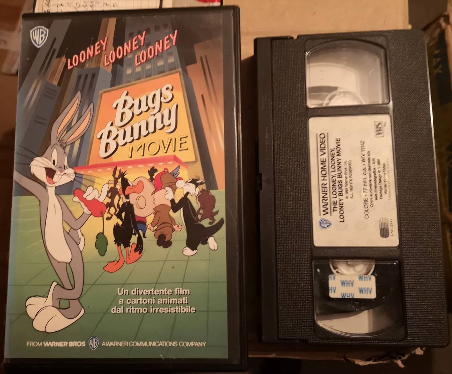 TeknoFilm – VHS – LOONEY LOONEY LOONEY BUGS BUNNY MOVIE di Friz Freleng (1981) - WARNER BROS (INEDITO IN DVD) TeknoFilm – VHS – LOONEY LOONEY LOONEY BUGS BUNNY MOVIE di Friz Freleng (1981) - WARNER BROS (INEDITO IN DVD)