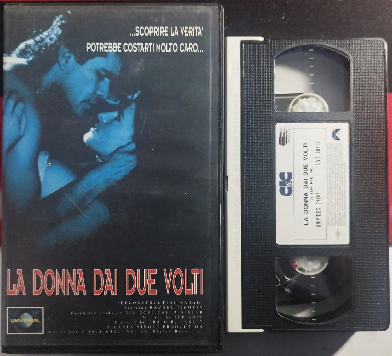 TeknoFilm – VHS – LA DONNA DAI DUE VOLTI di Craig R. Baxley (1994) - CIC (INEDITO IN DVD) TeknoFilm – VHS – LA DONNA DAI DUE VOLTI di Craig R. Baxley (1994) - CIC (INEDITO IN DVD)