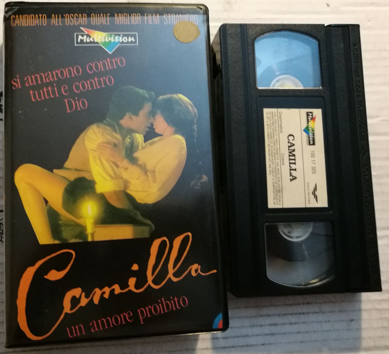 TeknoFilm – VHS – CAMILLA - UN AMORE PROIBITO di María Luisa Bemberg (1984) - MULTIVISION (INEDITO IN DVD) TeknoFilm – VHS – CAMILLA - UN AMORE PROIBITO di María Luisa Bemberg (1984) - MULTIVISION (INEDITO IN DVD)
