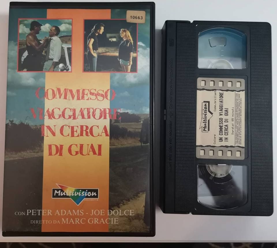 TeknoFilm – VHS – COMMESSO VIAGGIATORE IN CERCA DI GUAI di Marc Gracie (1988) - MULTIVISION (INEDITO IN DVD) TeknoFilm – VHS – COMMESSO VIAGGIATORE IN CERCA DI GUAI di Marc Gracie (1988) - MULTIVISION (INEDITO IN DVD)