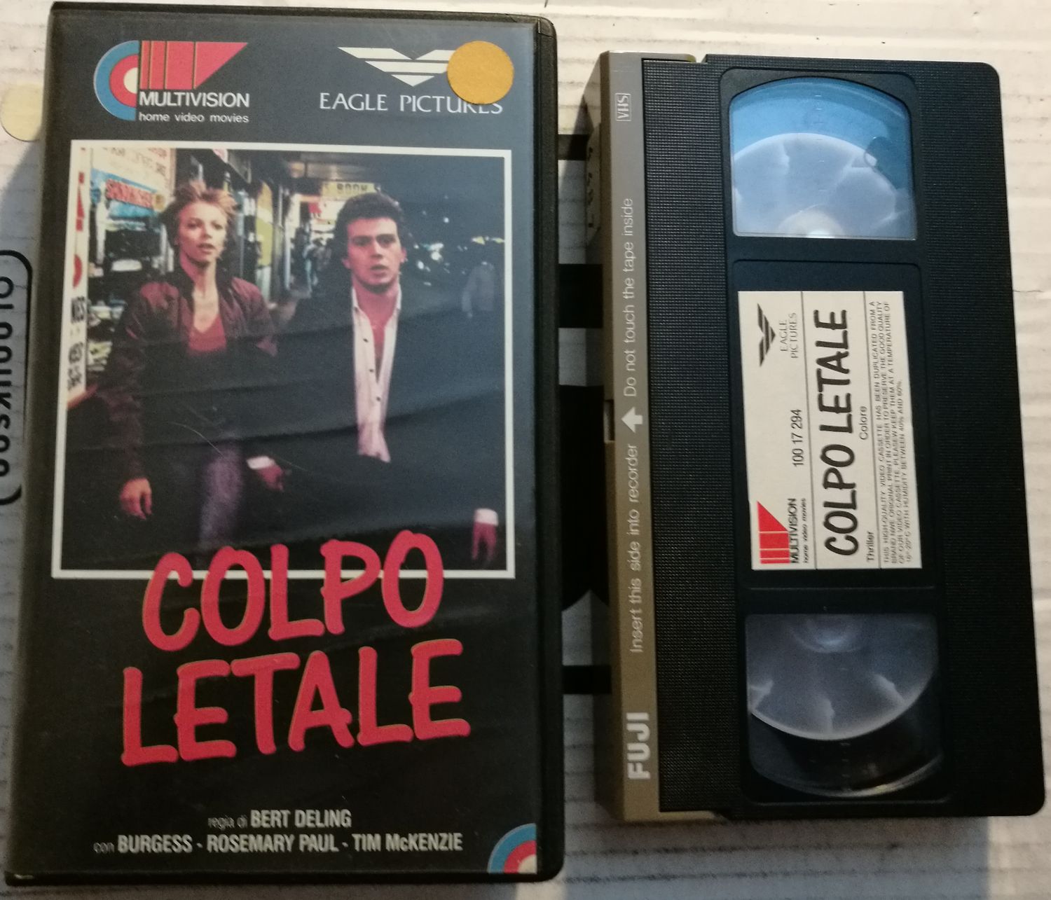 TeknoFilm – VHS – COLPO LETALE	di Bert Deling (1986) - MULTIVISION (INEDITO IN DVD)