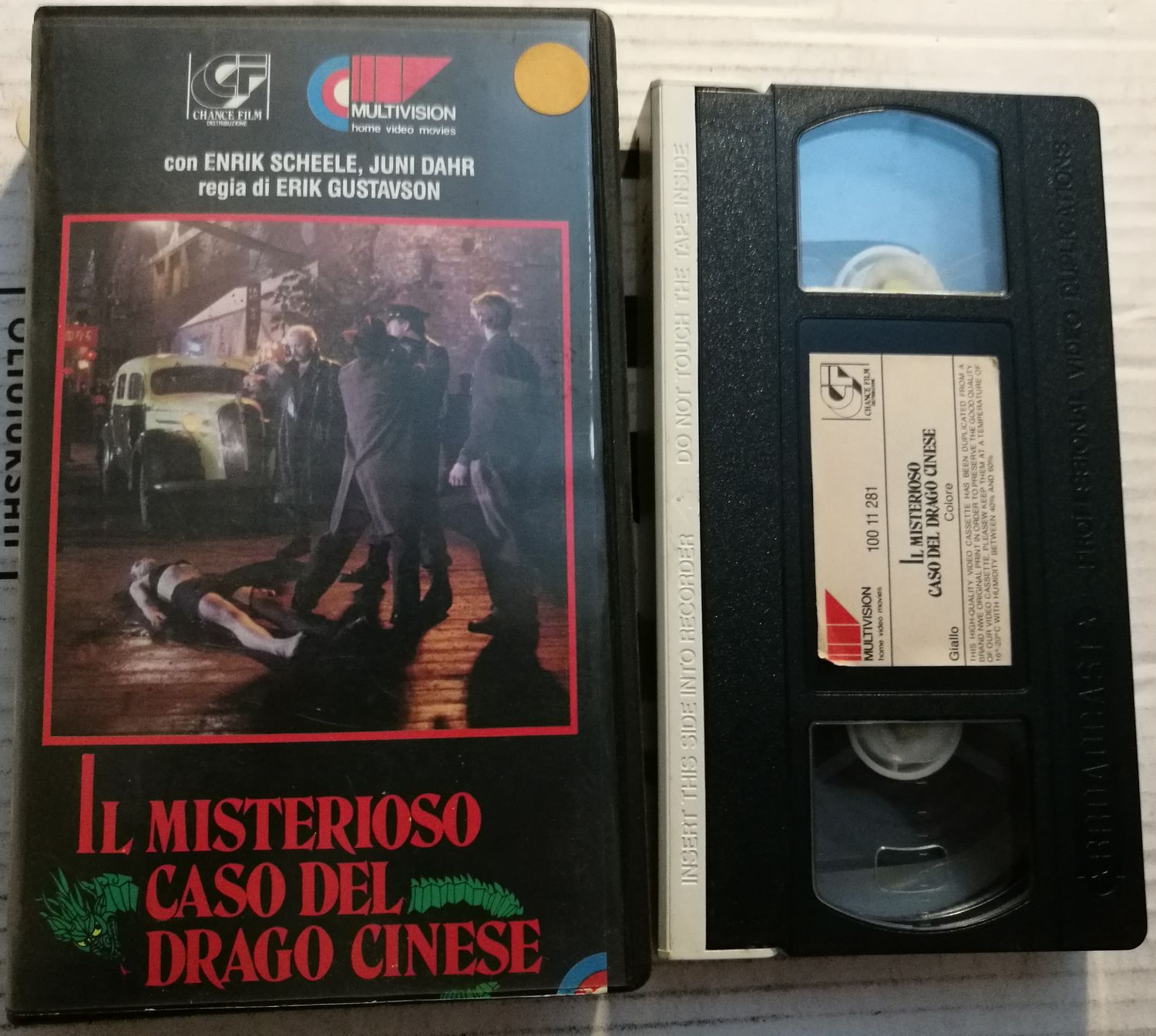 TeknoFilm – VHS – IL MISTERIOSO CASO DEL DRAGO CINESE di Erik Gustavson (1986) - MULTIVISION (INEDITO IN DVD) TeknoFilm – VHS – IL MISTERIOSO CASO DEL DRAGO CINESE di Erik Gustavson (1986) - MULTIVISION (INEDITO IN DVD)