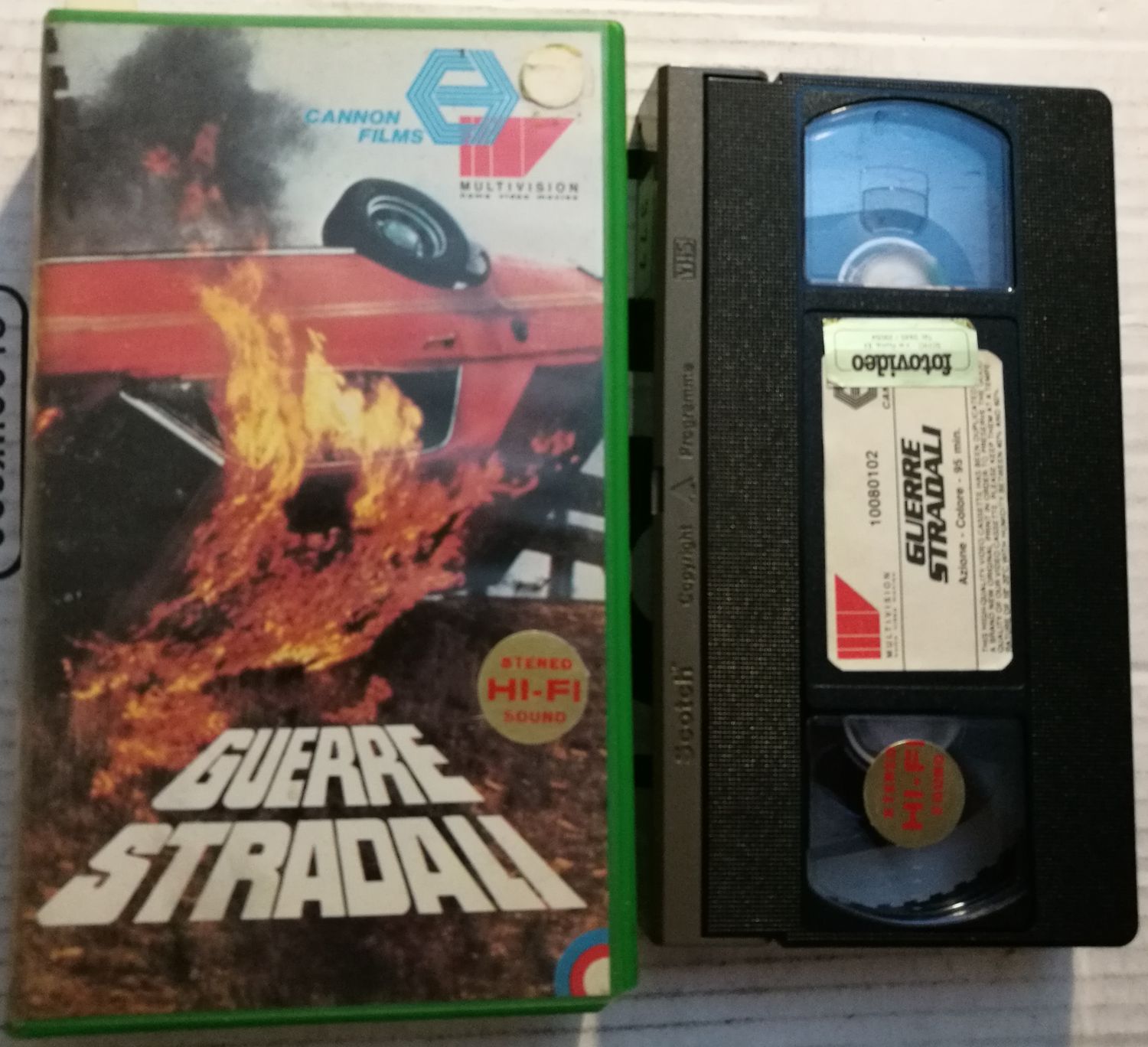 TeknoFilm – VHS – GUERRE STRADALI di John Clark (1983) - MULTIVISION (INEDITO IN DVD)
