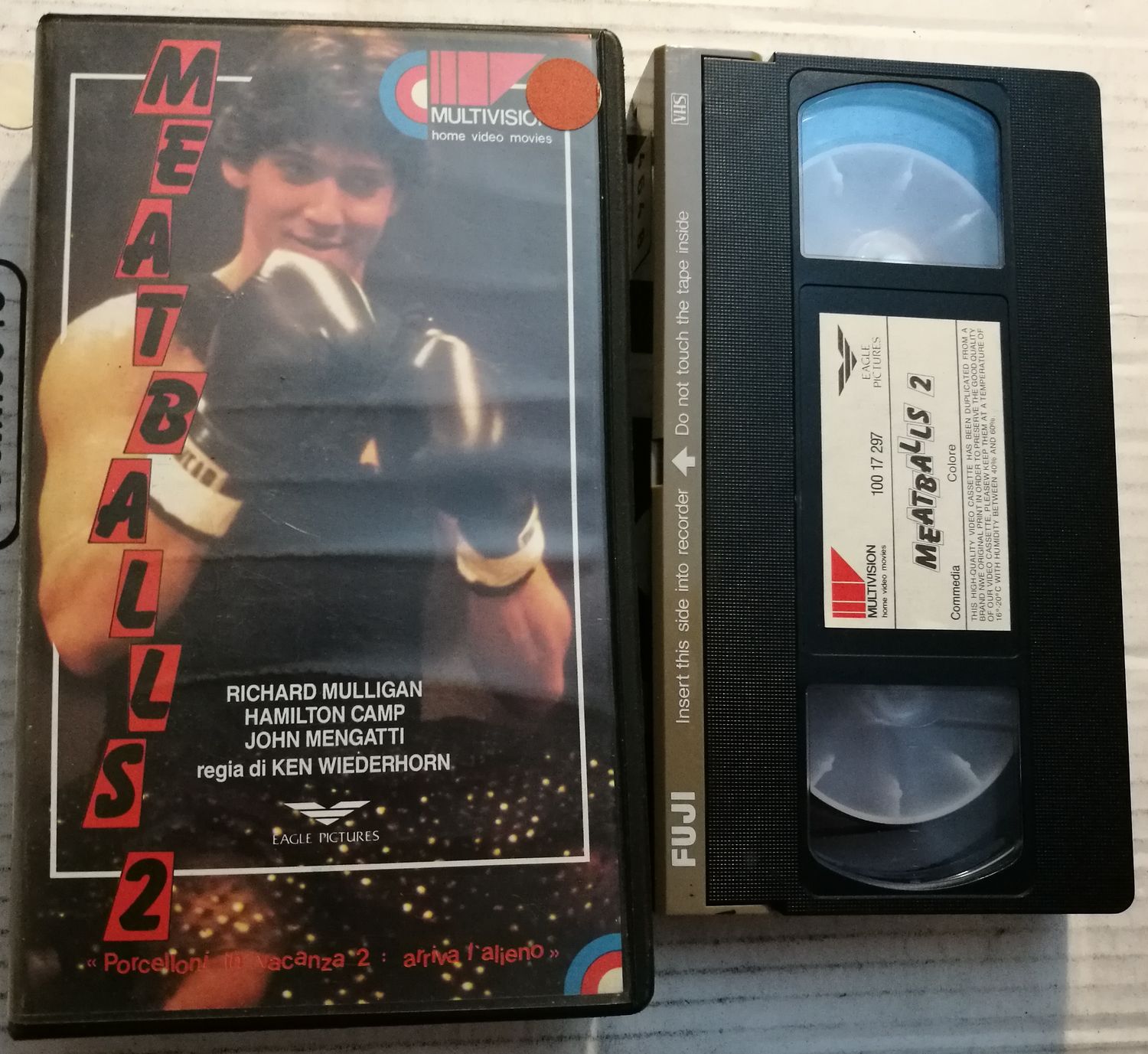 TeknoFilm – VHS – MEATBALLS 2 - PORCELLONI IN VACANZA 2 di Ken Wiederhorn (1984) - MULTIVISION (INEDITO IN DVD) TeknoFilm – VHS – MEATBALLS 2 - PORCELLONI IN VACANZA 2 di Ken Wiederhorn (1984) - MULTIVISION (INEDITO IN DVD)