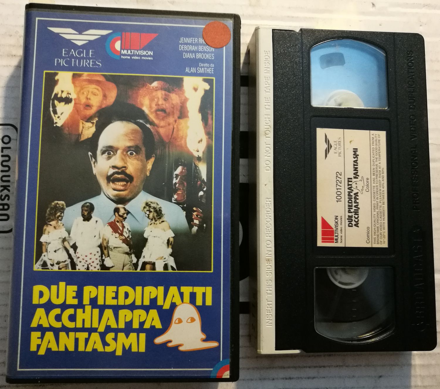 TeknoFilm – VHS – DUE PIEDIPIATTI ACCHIAPPAFANTASMI di Alan Smithee (1987) - MULTIVISION (INEDITO IN DVD) TeknoFilm – VHS – DUE PIEDIPIATTI ACCHIAPPAFANTASMI di Alan Smithee (1987) - MULTIVISION (INEDITO IN DVD)