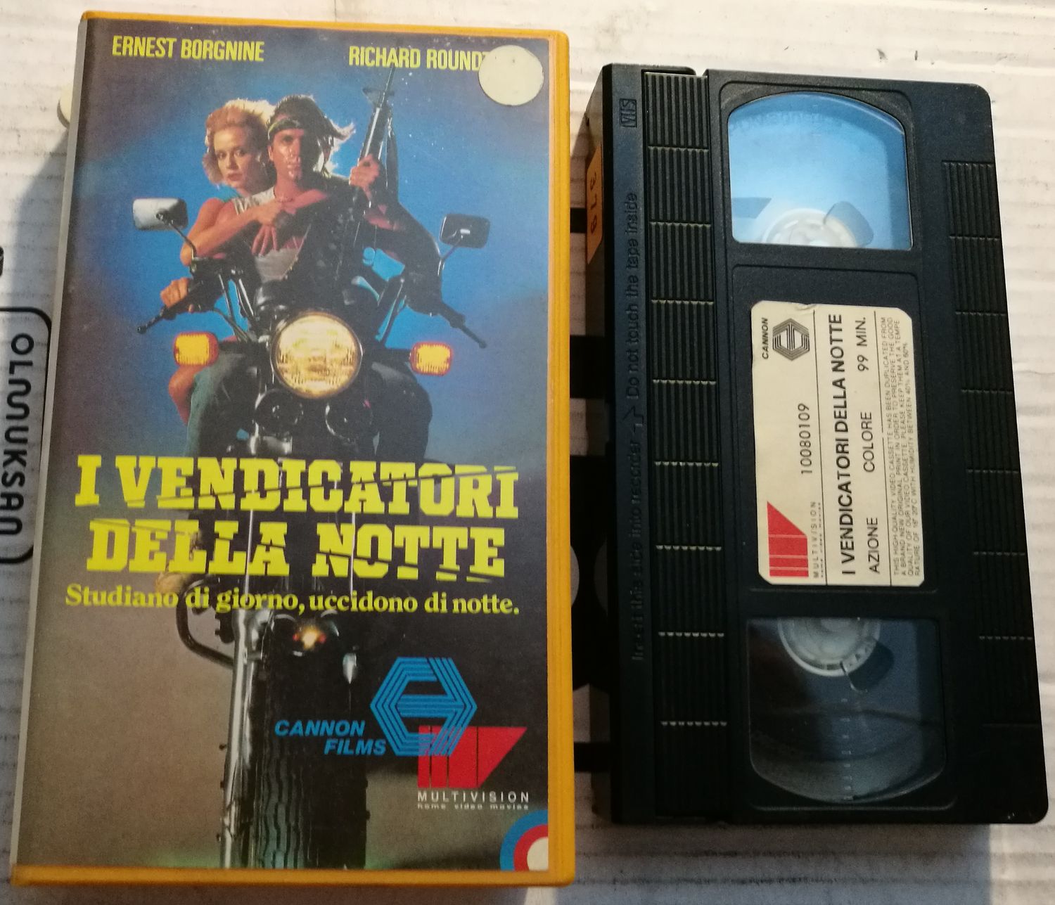 TeknoFilm – VHS – I VENDICATORI DELLA NOTTE di Lawrence D. Foldes (1983) - MULTIVISION (INEDITO IN DVD)