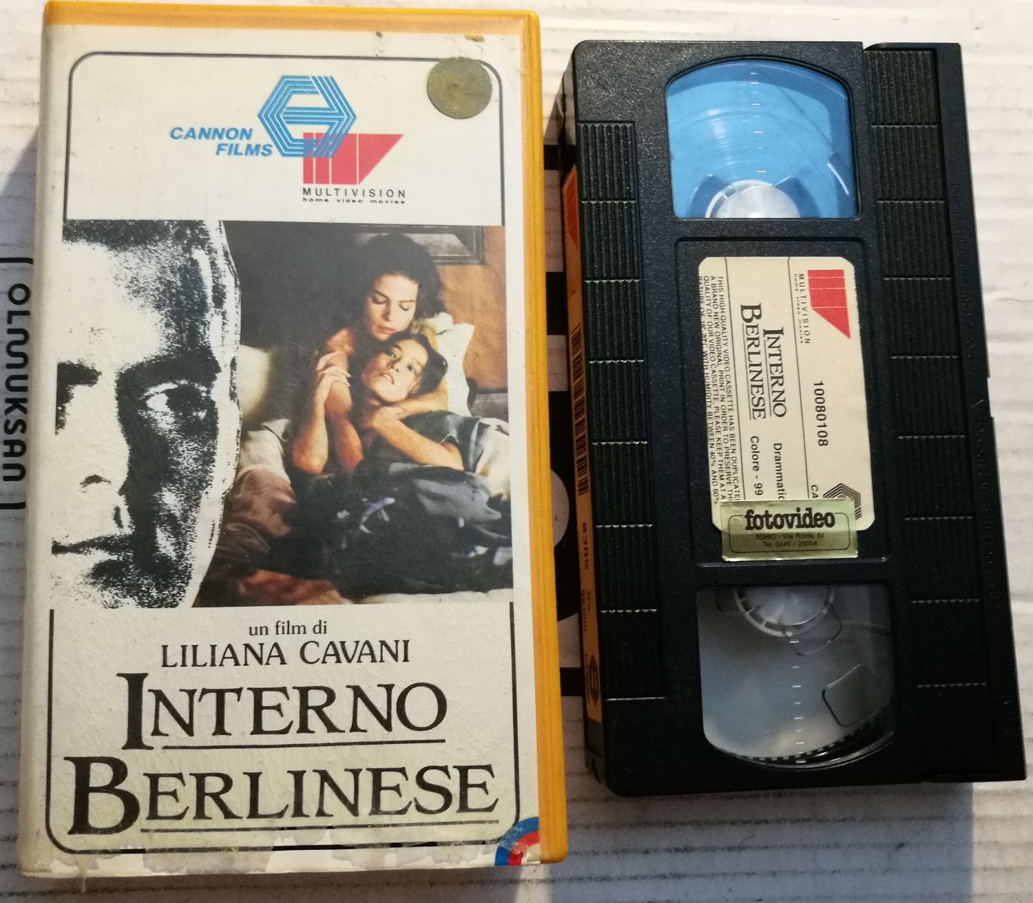 TeknoFilm – VHS – INTERNO BERLINESE di Liliana Cavani (1985) - MULTIVISION TeknoFilm – VHS – INTERNO BERLINESE di Liliana Cavani (1985) - MULTIVISION