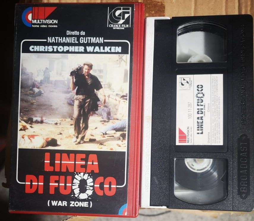 TeknoFilm – VHS – LINEA DI FUOCO di Nathaniel Gutman (1987) - MULTIVISION (INEDITO IN DVD) TeknoFilm – VHS – LINEA DI FUOCO di Nathaniel Gutman (1987) - MULTIVISION (INEDITO IN DVD)