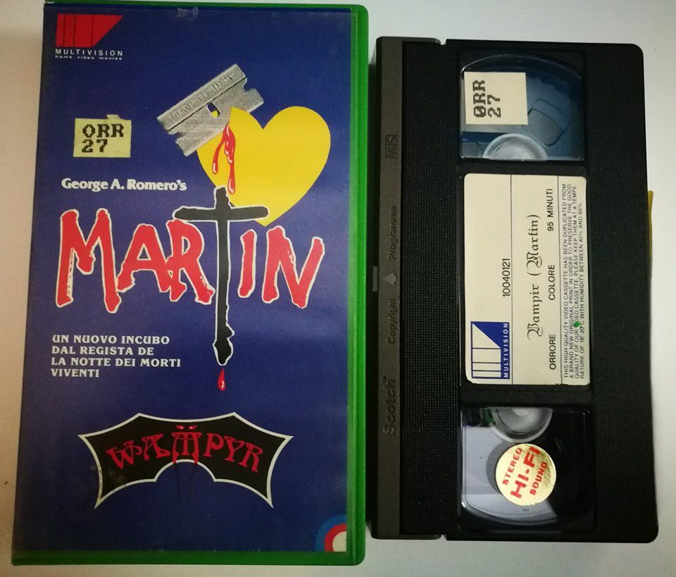 TeknoFilm – VHS – MARTIN - WAMPYR di George A. Romero (1976) - MULTIVISION