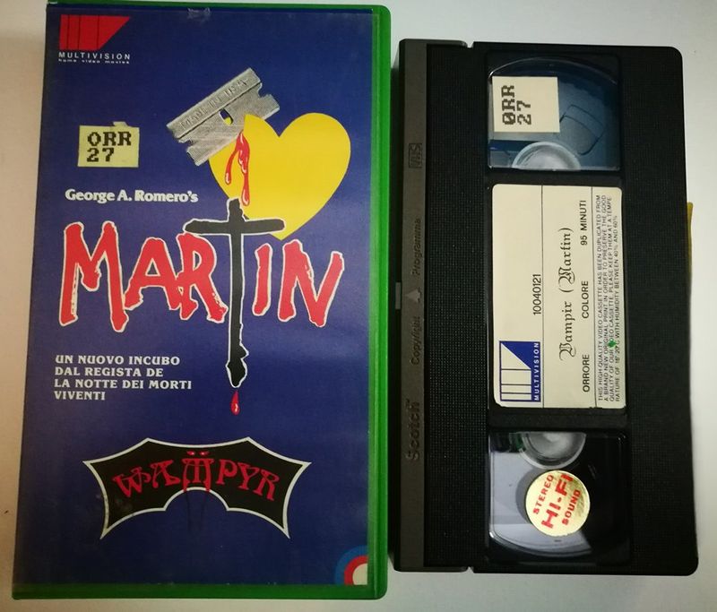 TeknoFilm – VHS – MARTIN - WAMPYR di George A. Romero (1976) - MULTIVISION
