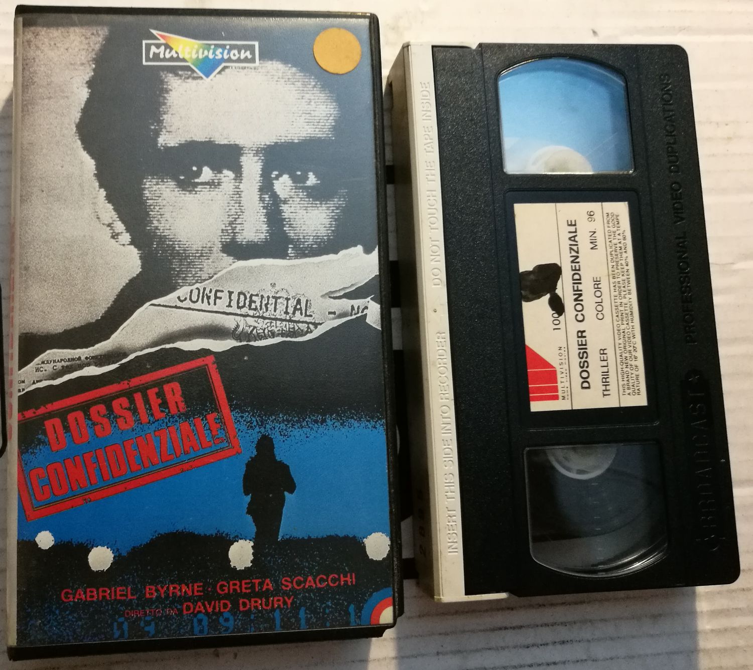 TeknoFilm – VHS – DOSSIER CONFIDENZIALE di David Drury (1985) - MULTIVISION TeknoFilm – VHS – DOSSIER CONFIDENZIALE di David Drury (1985) - MULTIVISION