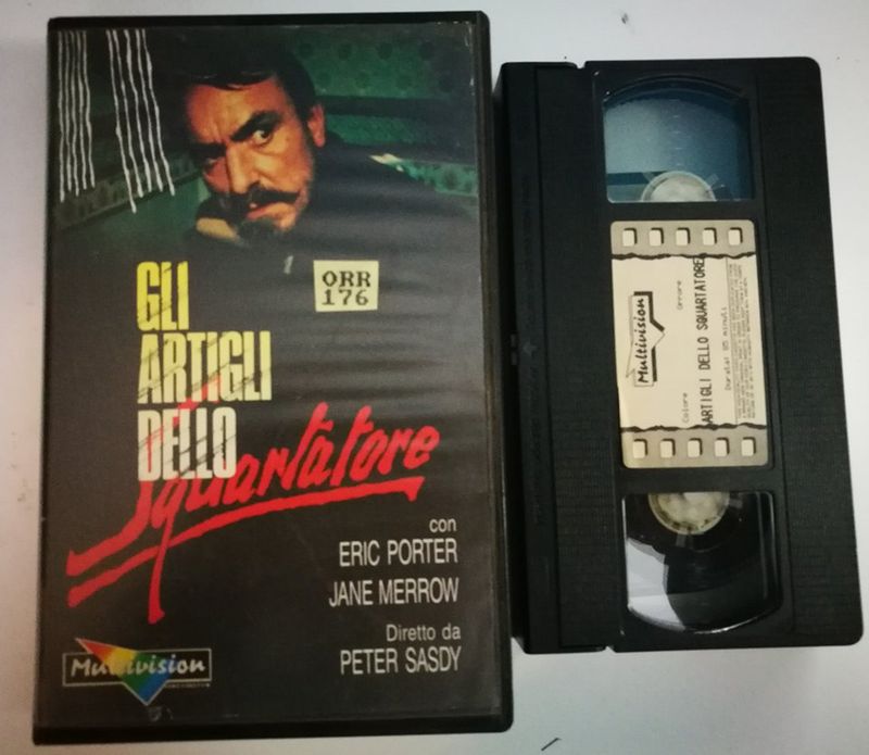 TeknoFilm – VHS – GLI ARTIGLI DELLO SQUARTATORE di Peter Sasdy (1971) - MULTIVISION