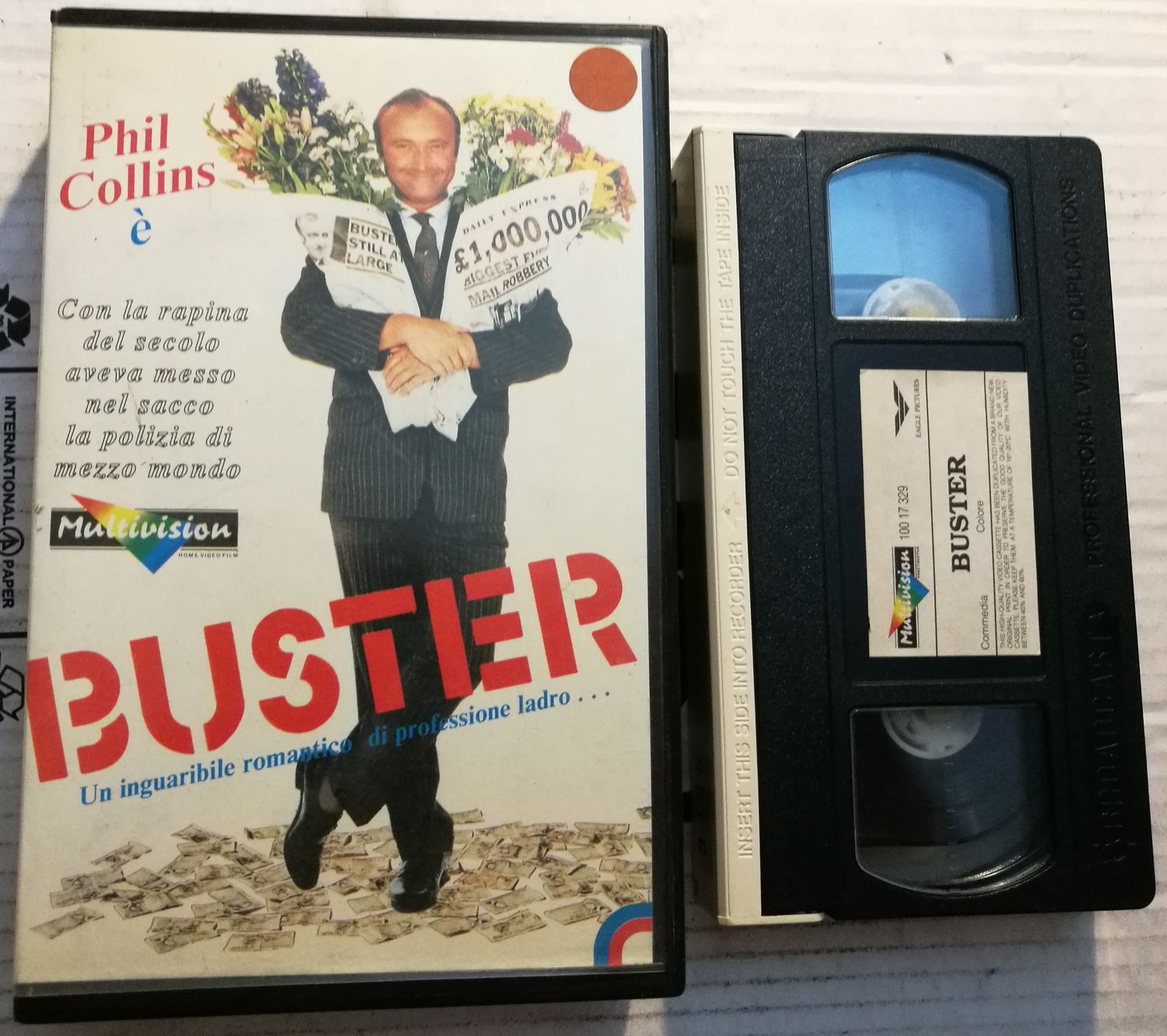 TeknoFilm – VHS – BUSTER di David Green (1988) - MULTIVISION TeknoFilm – VHS – BUSTER di David Green (1988) - MULTIVISION