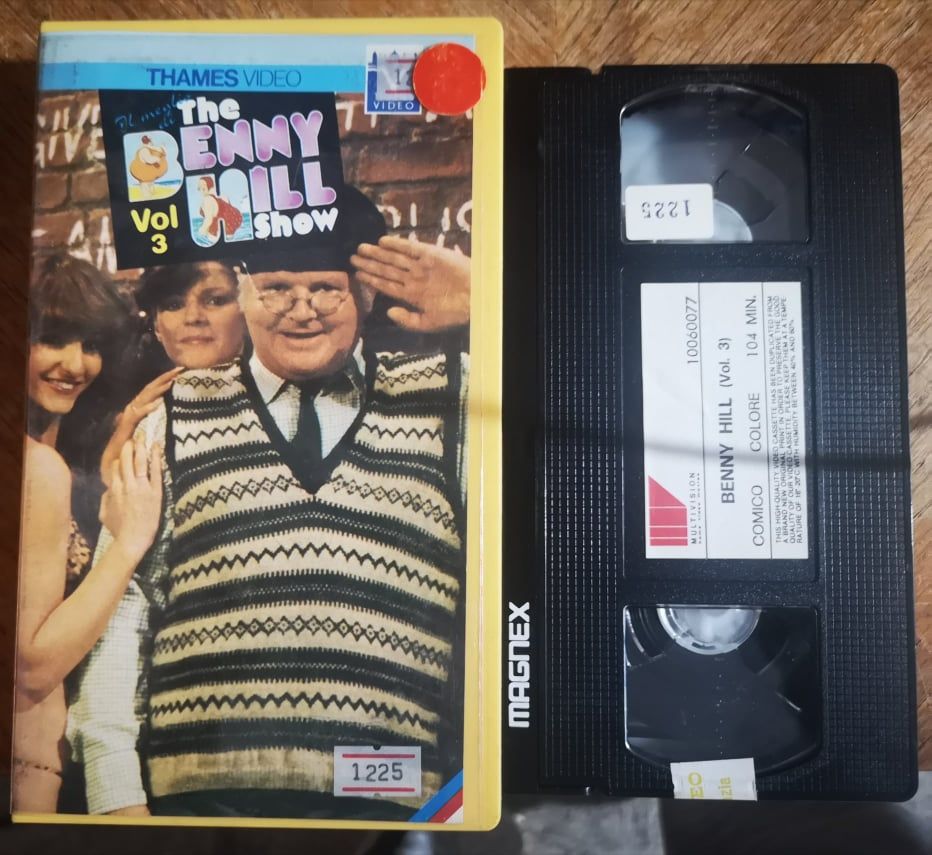 TeknoFilm – VHS – IL MEGLIO DI THE BENNY HILL SHOW Volume 3 (1981) - MULTIVISION