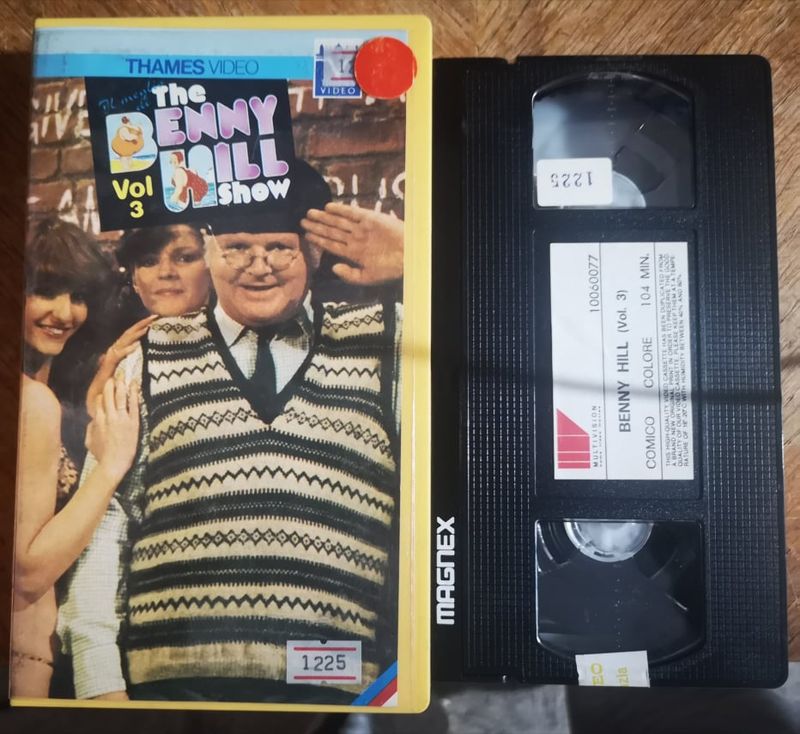 TeknoFilm – VHS – IL MEGLIO DI THE BENNY HILL SHOW Volume 3 (1981) - MULTIVISION