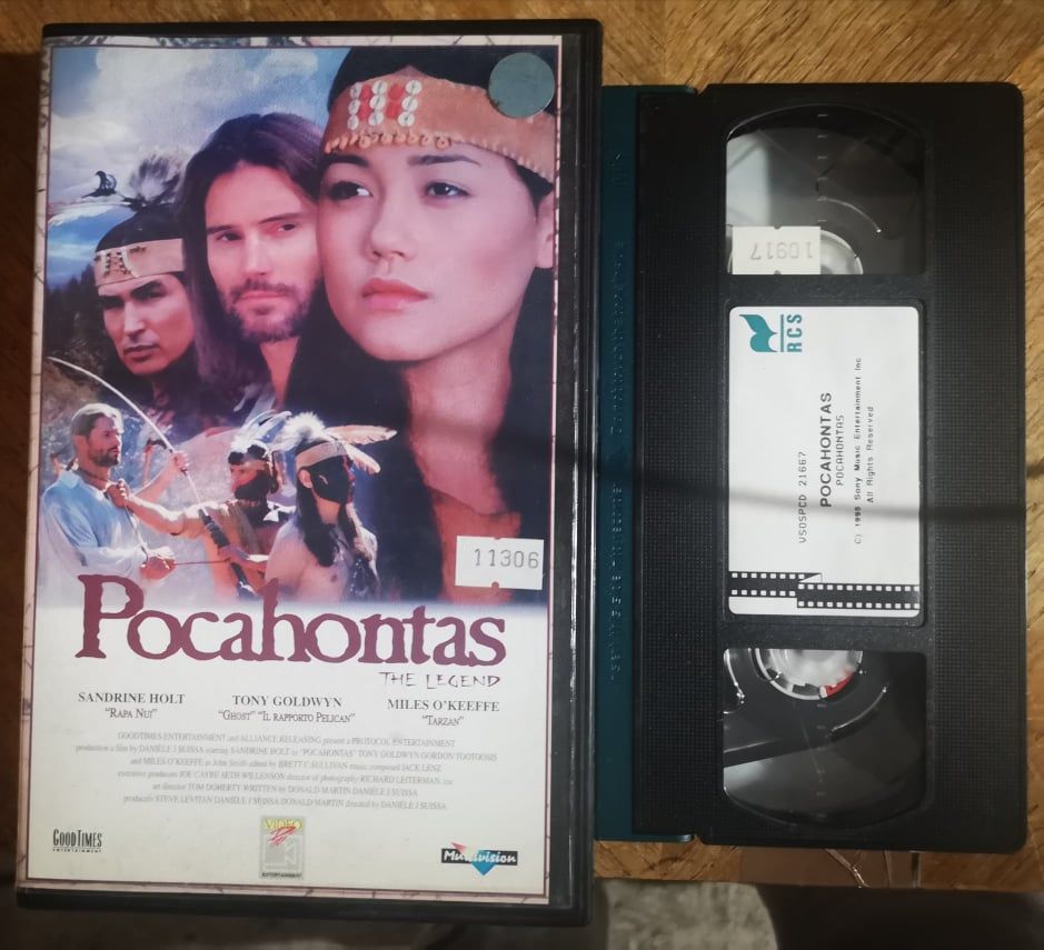 TeknoFilm – VHS – POCAHONTAS - LA LEGGENDA di Daniele J. Suissa (1994) - MULTIVISION (INEDITO IN DVD)