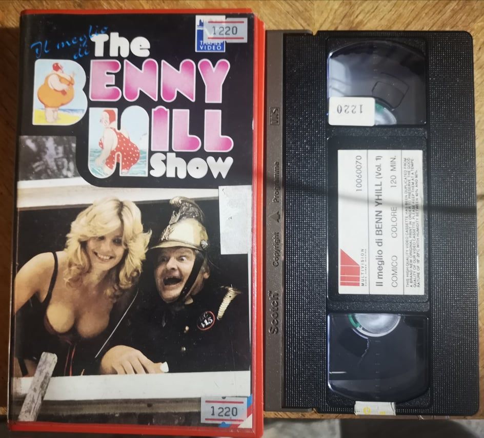 TeknoFilm – VHS – IL MEGLIO DI THE BENNY HILL SHOW Volume 1 (1981) - MULTIVISION